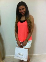 Blusa dupla neon